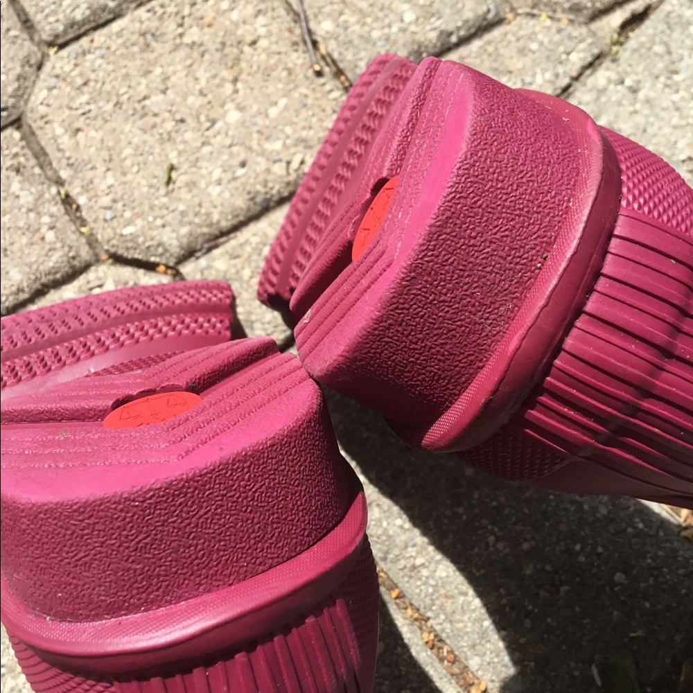 Hunter Boots (Ankle) Size 7 Deep Pink *EUC* - Picture 11 of 12